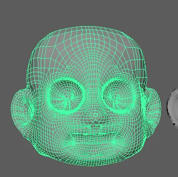 head of ded mesh